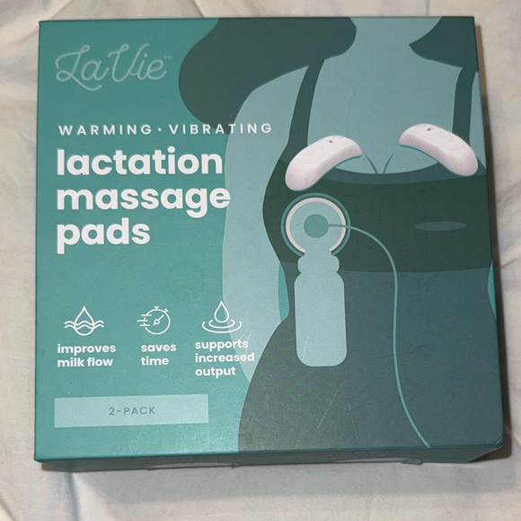 La Vie Lactation Massage Pads 2-Pack - Picture 1 of 4